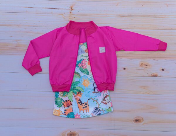 VESTIDO + BOMBER + VESTIDO BONECA - SAFARI