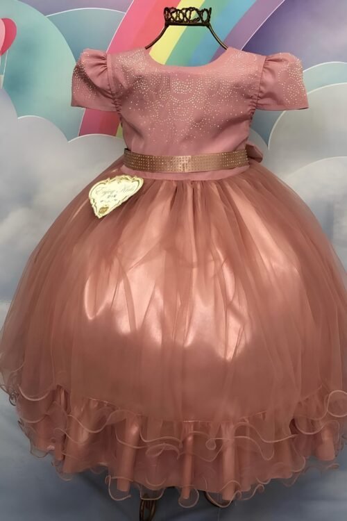 Vestido com Strass