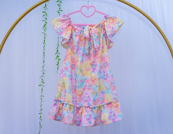 VESTIDO LAÇO + VESTIDO BONECA - URSINHO CANDY