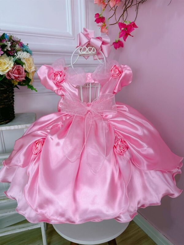 Vestido Infantil Princesa Aurora - Image 2