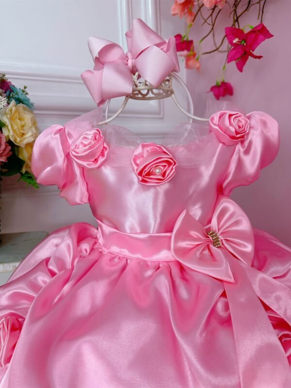 Vestido Infantil Princesa Aurora - Image 3