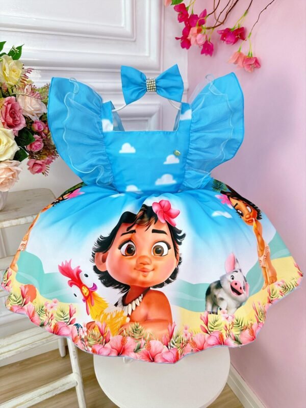 Vestido Infantil Moana
